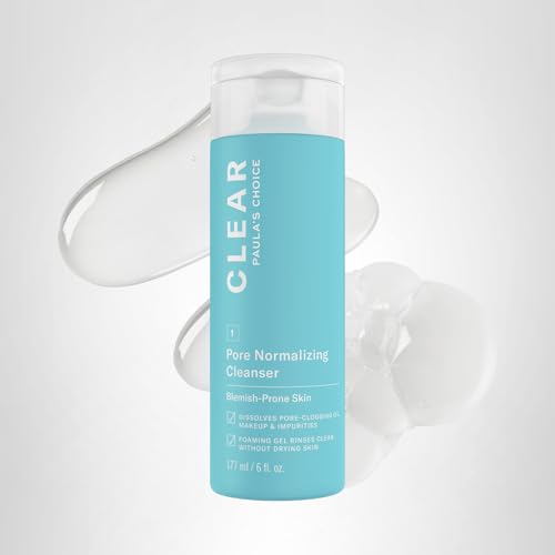 Paula's Choice CLEAR Pore Normalizing Facial Cleanser, Acne Daily Face Wash, Salicylic Acid Face Cleanser for Clogged & Enlarged Pores Paula's Choice buy supplements canada