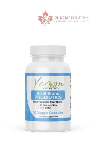 Yerom Nutrition 60 Billions Probiotics Yerom Nutrition buy supplements canada