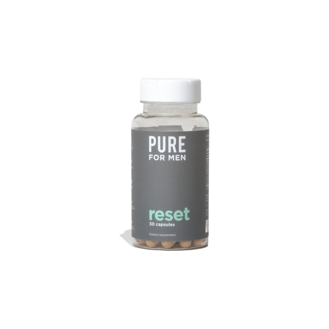 Pure for Men Detox Supplement, Reset | Promotes Digestive & Gut Health Pure for Men buy supplements canada