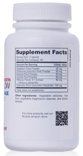 Bruizex Lympho Flow Lymphatic Drainage Supplement, Supports Lymphatic System Health Bruizex buy supplements canada