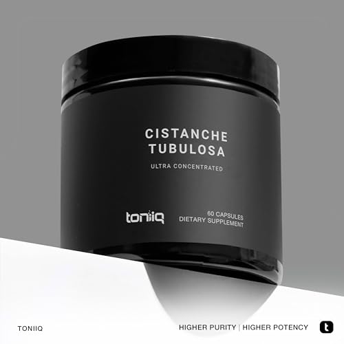 Toniiq Cistanche Tubulosa - (4000mg) Pure Cistanche Supplement for Men - 10x Highly Toniiq buy supplements canada