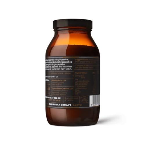 Ancient + Brave True Collagen 200g - Grass-Fed Bovine Collagen Powder - 100% Hydrolysed Collagen Peptides Ancient + Brave buy supplements canada