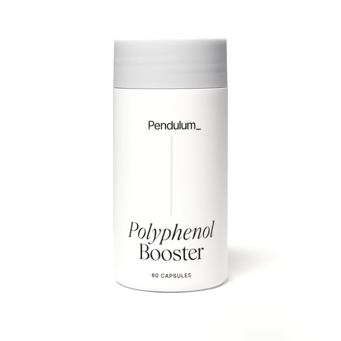 Pendulum Polyphenol Booster, Antioxidant from Superfoods, Beneficial Plant Compounds for Good Health, Helps Boost Akkermansia Muciniphila for Men & Women (60 Capsules, 1-Pack) Pendulum buy supplements canada