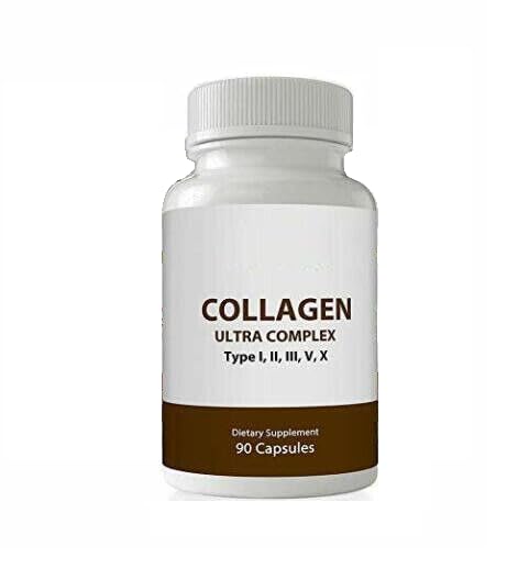 Ultra Premium Multi Collagen Capsules for Men & Women, Pure Hydrolyzed Collagen Peptides, Vitamin Supplement for Hair, Skin, Nails, and Joint Support (Types I, II, III, V, X,) 90 Capsules StarPass Labs buy supplements canada