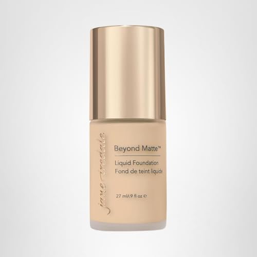 jane iredale Beyond Matte 3-in-1 Liquid Foundation, Long-wear, Buildable Coverage, Vegan, Clean, Cruelty Free, Semi Matte Finish, M6 jane iredale buy supplements canada