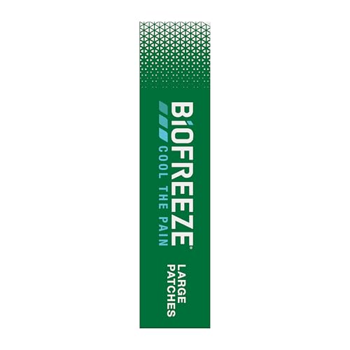 Biofreeze Menthol Pain Relieving Patches (5 Patches Per Box) Up To 8 Hours Of Pain Relief From Sore Muscles, Arthritis, Backaches, Spains, Bruises, Strains And Joint Pain (Package May Vary) Biofreeze buy supplements canada