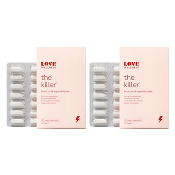 Love Wellness Boric Acid Suppositories for Women, The Killer | Vaginal Love Wellness buy supplements canada