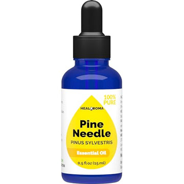 Pine Needle Essential Oil 15 ml - 0.5 oz - Pure & Natural - with Pipette Dropper MONOHERB buy supplements canada