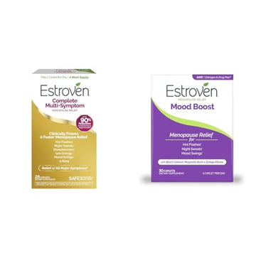 Estroven Complete Multi-Symptom Menopause Supplement for Women & Mood Boost Estroven buy supplements canada