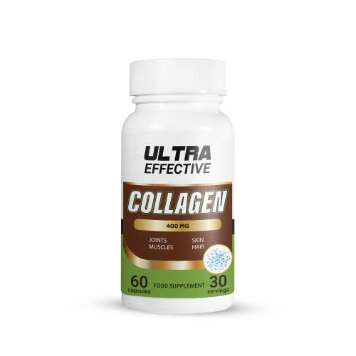 Collagen, Joint Muscles, Hair and Skin Supplement, 60 Capsules, Ultra Effective Ultra Effective buy supplements canada