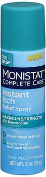 Monistat Complete Care Instant Itch Relief Spray - 2 oz, Pack of 6 Monistat buy supplements canada