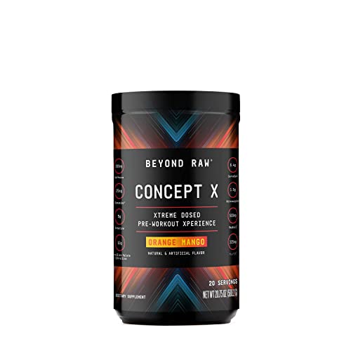 BEYOND RAW Concept X | Clinically Dosed Pre-Workout Powder | Contains Caffeine BEYOND RAW buy supplements canada