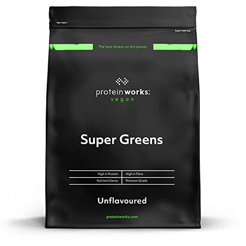 Protein Works Super Greens Powder | Nutrient Dense Detox Shake | Supports Immune System Protein Works buy supplements canada