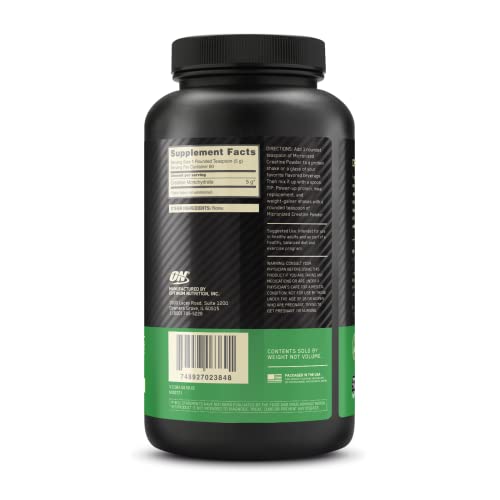 Optimum Nutrition Micronized Creatine Monohydrate Powder, Unflavored, Keto Friendly Optimum Nutrition buy supplements canada