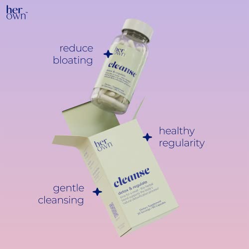 her own Cleanse, Gentle Detox, Supports Healthy Gut, Ocean Algae Cleanse, Prebiotic/Probiotic Blend her own buy supplements canada