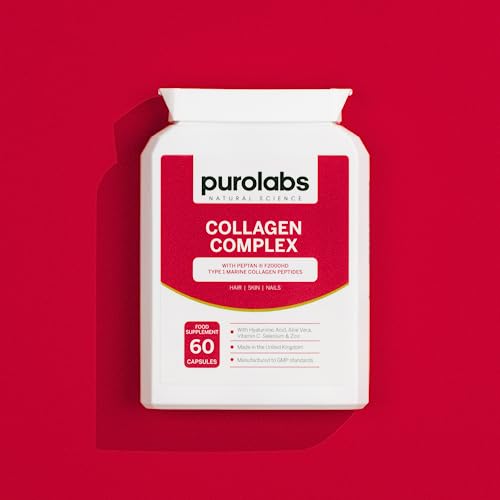 Marine Collagen Complex - Collagen Supplement for Women & Men - with Hyaluronic Acid & Vitamin C - High Strength Purolabs buy supplements canada