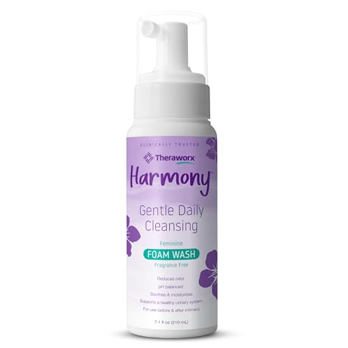 Theraworx Harmony Daily Feminine Care Foam, Gentle Daily Cleansing Fragrance Free, Reduces Odor Theraworx buy supplements canada