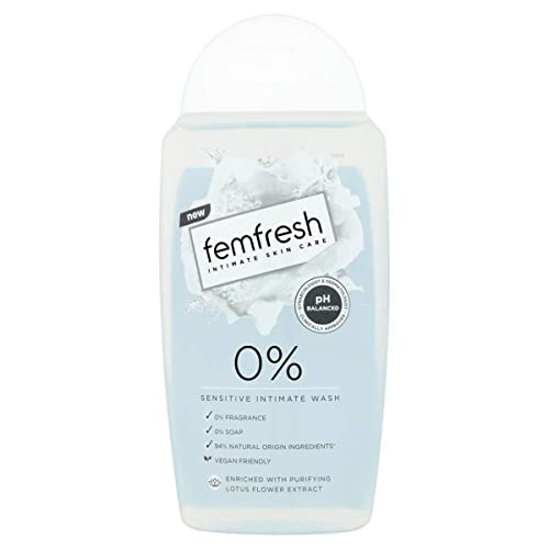 Femfresh Intimate Skin Care 0% Wash, 250ml Femfresh buy supplements canada
