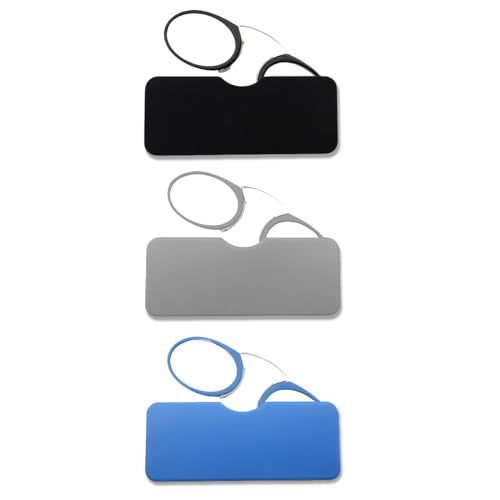 COVESATO Mini Armless Reading Glasses for Men Women Slim Thin Clip on Nose Readers COVESATO buy supplements canada