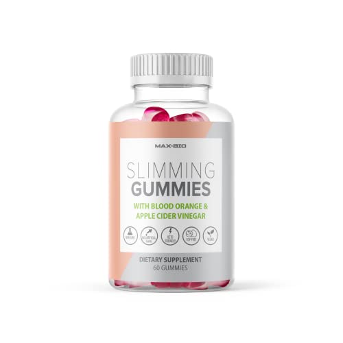(Official 2 Pack) Slimming Gummies It Works with Apple Cider Vinegar and Sicilian Blood Orange Extract Max-Bio buy supplements canada