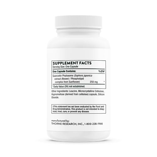 THORNE Quercetin Phytosome - Exclusive Phytosome Complex for Immune Health THORNE buy supplements canada