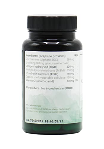 Collagen Extra Capsules | Collagen with Glucosamine, Chondroitin & Vitamin C G&G Vitamins buy supplements canada