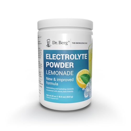 Dr. Berg Hydration Keto Electrolyte Powder - Enhanced w/ 1,000mg of Potassium & Real Dr. Berg Nutritionals buy supplements canada