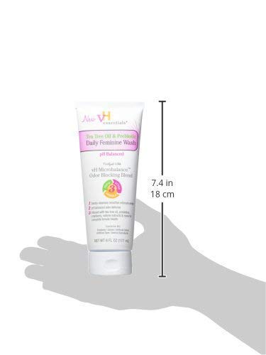 vH essentials Intimate Feminine Wash - pH Balanced with Tea Tree Oil, Cranberry, Prebiotics, Lavender vH essentials buy supplements canada