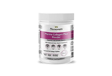 Pharmanostix Hydrolysed Marine Collagen Plus Powder 300g - 10,000mg Collagen with Hyaluronic Acid Pharmanostix buy supplements canada