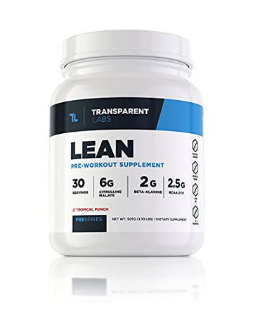 Transparent Labs Lean Pre-Workout, BCAA, Amino Acids, Keto Friendly, Energy Powder Transparent Labs buy supplements canada