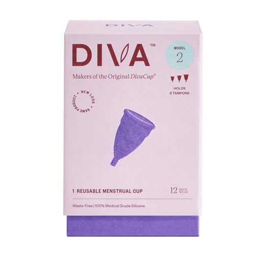 DivaCup - BPA-Free Reusable Menstrual Cup - Leak-Free Feminine Hygiene - Tampon and Pad DivaCup buy supplements canada