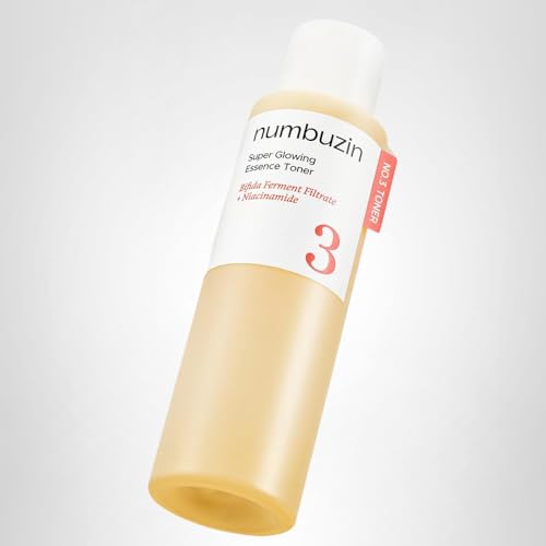 numbuzin No.3 Super Glowing Essence Toner, Fermented Toner for Skin Glow & Texture, Bifida, Niacinamide, Hydrating numbuzin buy supplements canada