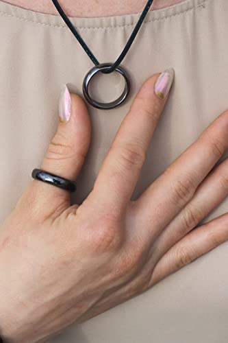 Genuine Magnetic Hematite Rings, 3 Rings in Each Order, Black Hematite Ring LUXSTRA buy supplements canada