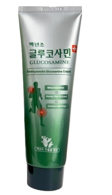 Baeknyencho Glucosamine Body Massage Cream 150ml x 2 EA. Fragrance-Free & Paraben Free. Natural Gel for Massage Therapy Generic buy supplements canada
