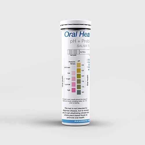 pH and Prebiotic Nitric Oxide Test Strip by MyFitStrip - Track and Monitor Saliva Alkalinity MyFitStrip buy supplements canada