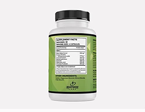 Beastmode Labs GDA1 Glucose Disposal Agent, Contains Berberine BeastMode buy supplements canada