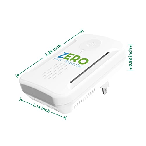 Ultrasonic Pest Repeller, Indoor Ultrasonic Repellent for Roach, Rodent ZEROPEST buy supplements canada