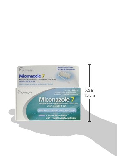 Miconazole 7 Day Vaginal Suppositories 100 mg - 7 ea Miconazole buy supplements canada
