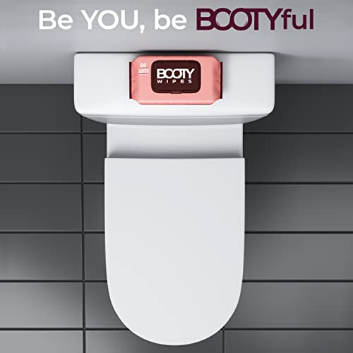 Booty Brand Wipes for Women - 320 Wipes for Adults | Premium Feminine - pH Balanced & Infused BOOTY WIPES buy supplements canada