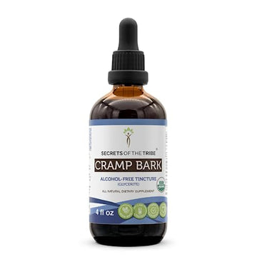 Secrets of the Tribe Cramp Bark USDA Organic | Alcohol-Free Extract, High-Potency Herbal Drops Secrets of the Tribe buy supplements canada