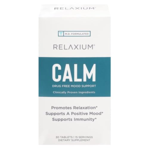 Relaxium Calm, Non-Habit Forming, Stress and Mood Support Supplement Relaxium buy supplements canada