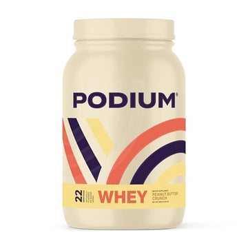 Podium Nutrition, Whey Protein Powder, Peanut Butter Crunch, 22 Servings, 27g of Whey Podium Nutrition buy supplements canada
