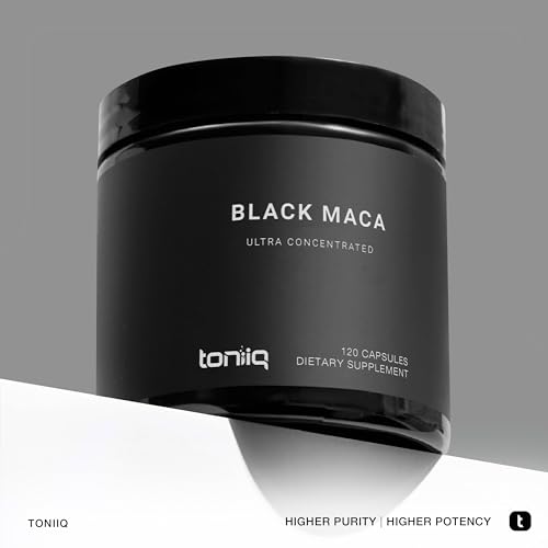 40,000mg Pure Black Maca Root Extract - Ultra Concentrated 20:1 Single Origin Wildcrafted Toniiq buy supplements canada