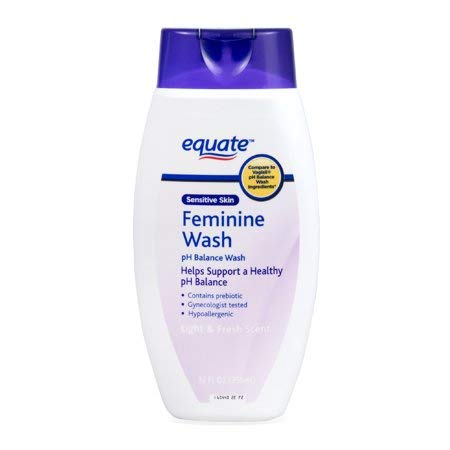 Equate Sensitive Skin Feminine pH Balance Wash, 12 Fl oz (Pack of 2) Msupps.com buy supplements canada