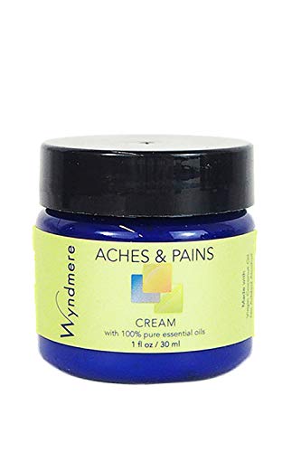 Wyndmere Aches & Pains Cream - Handcrafted with All Natural Ingredients and 100% Pure Essenial Oils - Paraben Free -1oz Wyndmere buy supplements canada