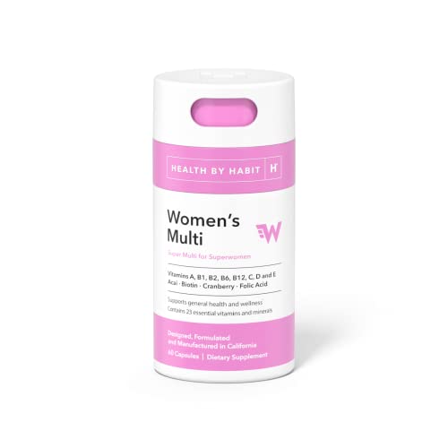 Health By Habit Womens Multi Supplement (60 Capsules) - 23 Essential Vitamins Health By Habit buy supplements canada