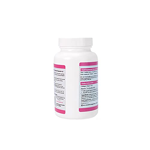 AHS Super Collagen + Vitamin C Tablets 120 Tablets - 6000mg Collagen per Serving - 1 Month Supply AHS buy supplements canada