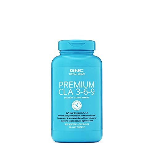 GNC Total Lean Premium CLA 3-6-9 | Improves Body Composition & Muscle Tone GNC buy supplements canada