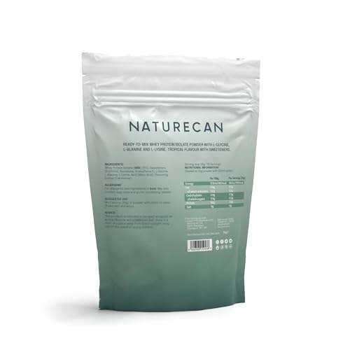 Naturecan Clear Whey Protein – Tropical 1kg Naturecan buy supplements canada