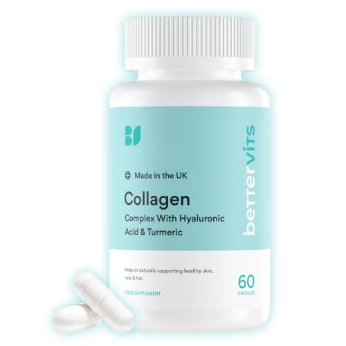 Bettervits Collagen Complex | 1000mg Hydrolyzed Capsules | Skin | Hair | Nails Bettervits buy supplements canada
